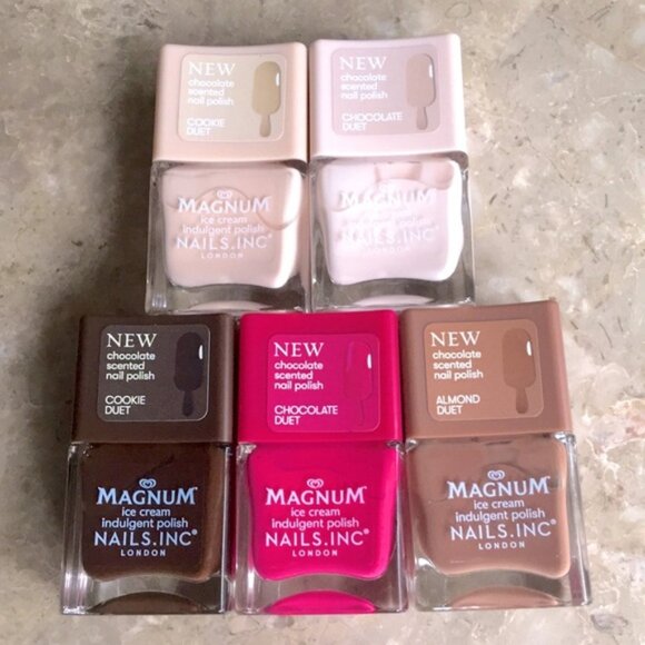 New 💅 limited-edition chocolate-scented nail polish